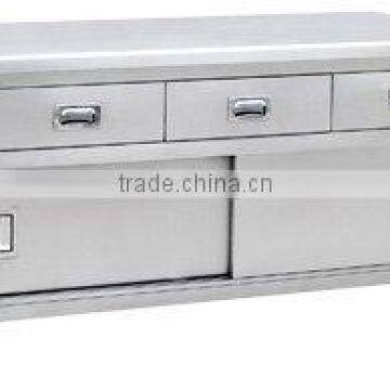 Restaurant Stainless Steel Kitchen Cabinets Top Shelf Simple Design/Kitchen Storage Cabinet With Drawers photo-4