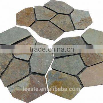 Natural Rusty Slate Crazy Pattern for Paving photo-4