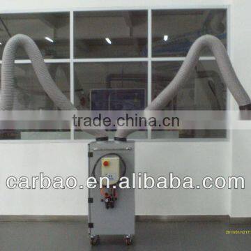 Flexible welding extraction arms