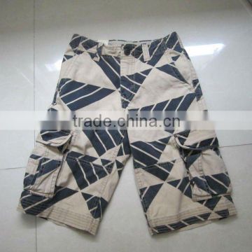 fashion 100%cotton boy's and man's short