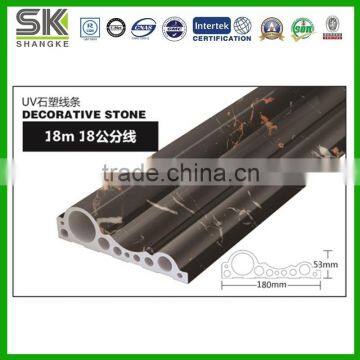 PVC Marble Profile Door and Window Round Frame photo-2