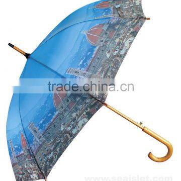 wooden umbrella,straight umbrellas