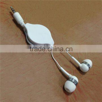 2014 New Products Best Quality Retractable Earphones From Shenzhen Factory XTY-02 photo-4