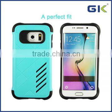 [GGIT] High Quality 2 in1 TPU+PC Cell Phone Case Cover For Samsung For Galaxy S6 Edge