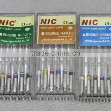 H-File / K-File / Reamer .02 Taper K H Dental Endo Files