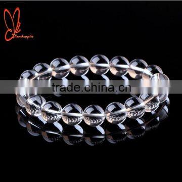 Wholesale high quality semi precious stone crystal beads bracelet jewelry