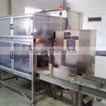 GFE-5 Automatic Five Heads 18l motor oil Weighing Filling and capping machine(weighing filling line)