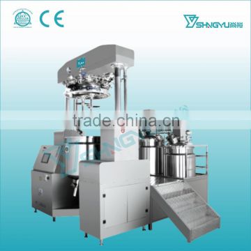 China Guangzhou Shangyu Automatic Jacket Vacuum Heating Emulsifying Mixer