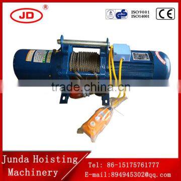 promotional multi-functional electric hoist KCD type wire rope electric crane hoist for construction