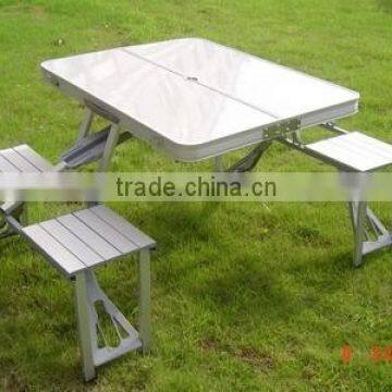 High quality aluminum foldable table for promotion picnic