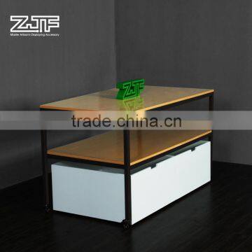 ZJF Makeup Shop Boutique Wood Display Table photo-3