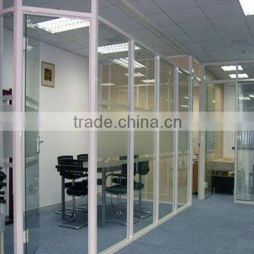 aluminum glass office partition
