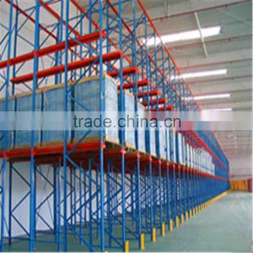 Industrial drive in racking system warehouse storage solution steel pallet rack