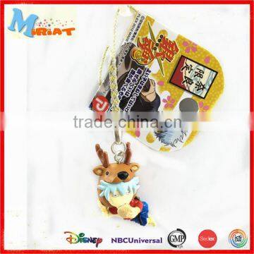 Popular attractive custom PVC 3d cartoon figure keychain