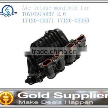 Brand New Air intake manifold for TOYOTA CAMRY 2.0 17120-OH071 17120-0H060 with high quality and most competitive price.