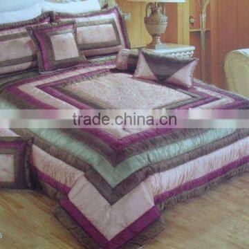 7pcs colorful bedding set