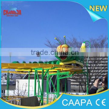 [changda]2015 most attractive 120m track 14 seaters roller coaster amusement park games