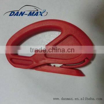 New retractable mini knife style plastic wrap cutter for car sticker tools