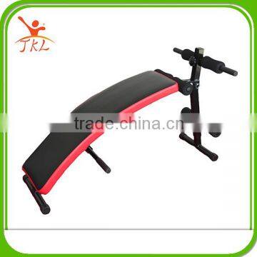 Home Fitness/Gym equipment curved sit up Ab bench exercise Training