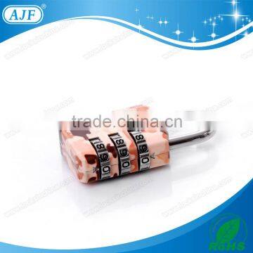 2015 AJF Popular Style Zinc Alloy Travel Luggage Combination Padlock With Various Colors photo-6