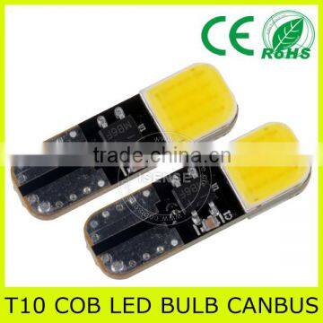 Car auto lamp LED t10 chip on board COB 2W LED