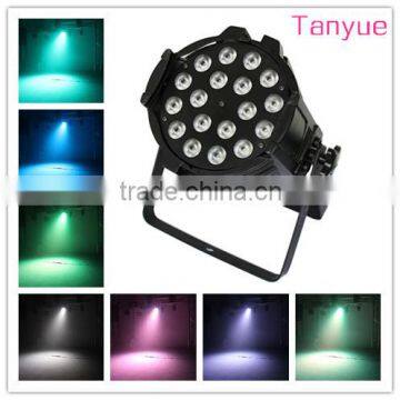 hanging led par lights 18pcs*10w RGBWA led working light led par light water proof