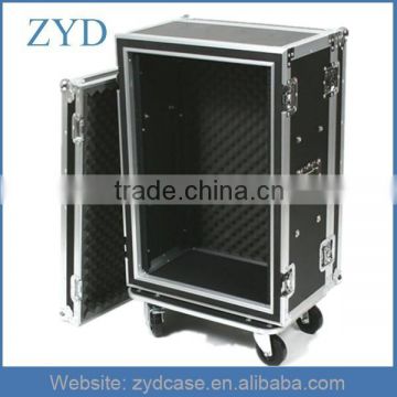 16 Space Shock Absorbing Audio Effects Rack Mount Aluminum Road Flight Case ZYD-HZMfc021