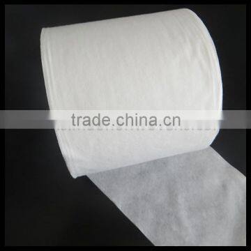 absorbent lint free spunlace non woven cloth roll