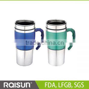 Favorites Compare 450ml promotional gift thermo mug ,mug cup ,thermo travel mug