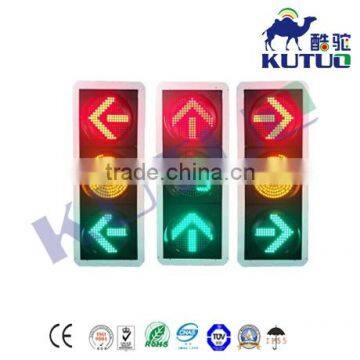 400mm arrow+countdown timer+arrow Led traffic signal lights with three units