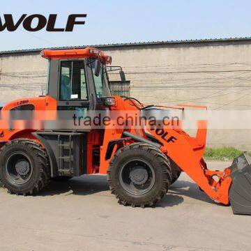 New condition front end loader snow blower,agricultural equipment with log grasper/grappler with CE approved