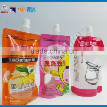 custom printing spout pouch beverage bag pouch for baby China supplier