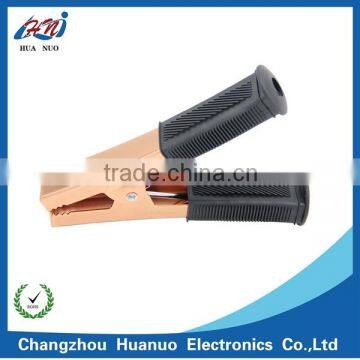 500A High quality alligator clip battery clamp with rubber Insulator