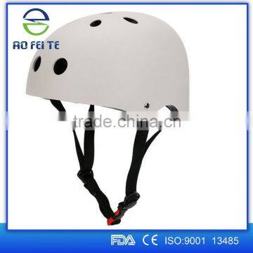 Aofeite Bike Skate Helmet White Child M/L fits 5 years and older