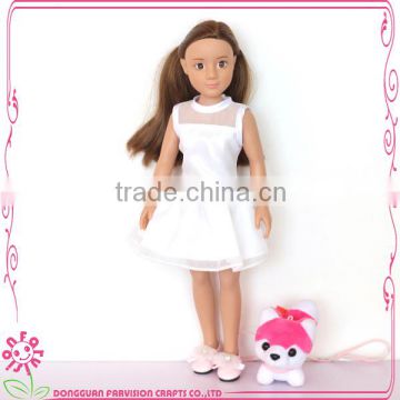 11.5 inch real body fashion girl doll with make up