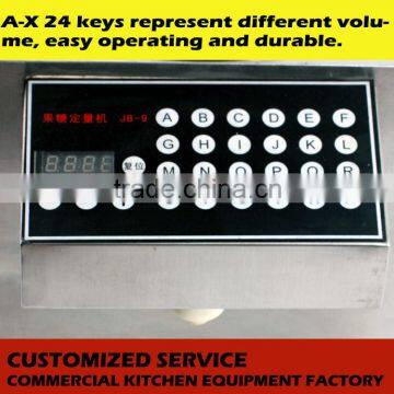 Commercial Bar Equipment Electric 24 Keys Digital Fructose Quantitative Machine