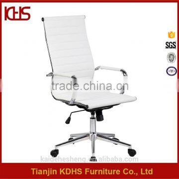 new white waiting room straight back leather visitor office chairs