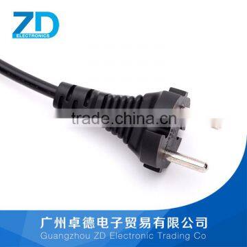 Power Cord With ac National Standard Plug Socket With Ring photo-2