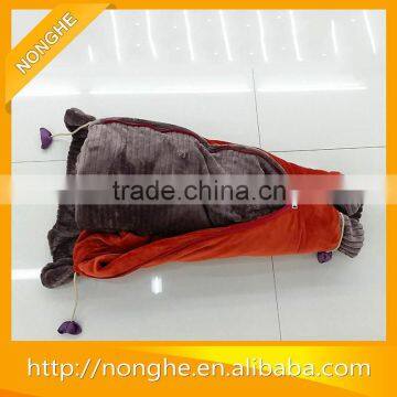 2016 Manufacturer Directly Supply Dog Print Polar Fleece Blanket photo-4