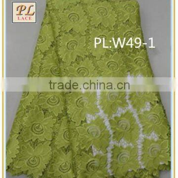 Custom lace embroidery fabric