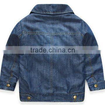 2016 Baby Boys New Style Cotton Jerans Warm Jacket Windproof photo-2