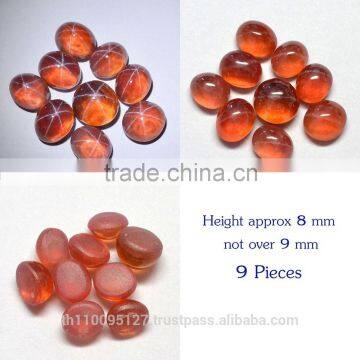 271.25 Ct Orange Star Sapphire 6 Rays Lab Created Stone