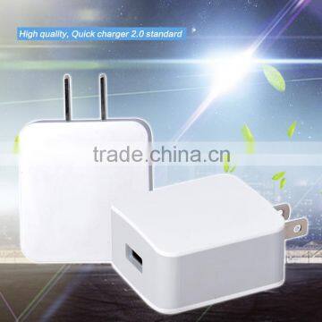 Quick Charger QC2.0 Wall Charger Input AC100~40V Out Put 5~12V Quick Charger photo-2
