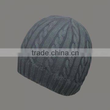 WHOLESALE ADJUST DESIGN LOGO COTTON CABLE BEANIE HATS