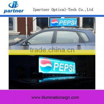 High Quality Slim Taxi Top Advertising Light Box