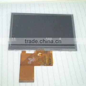 4.3"LCD Module with resistive touch Panel