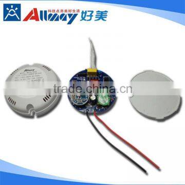 Microwave motion sensor ceiling light driver power supply