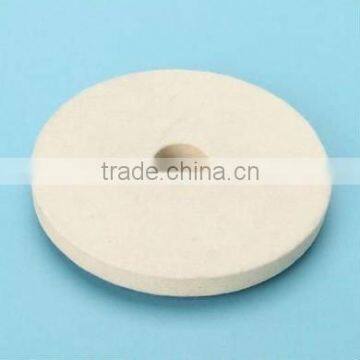 100% wool felt polishing disc