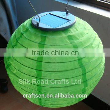 Hanging fabric solar lantern light wholesale