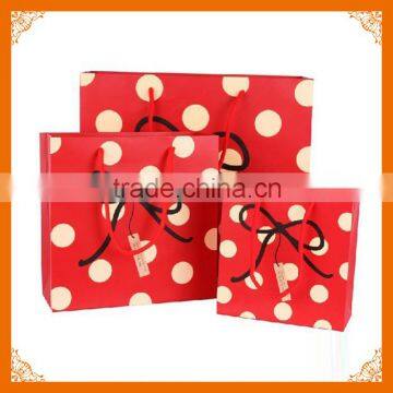 red color small paper bags for candy